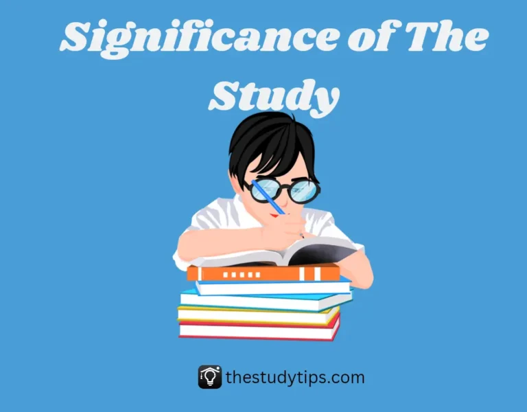 Importance of the study