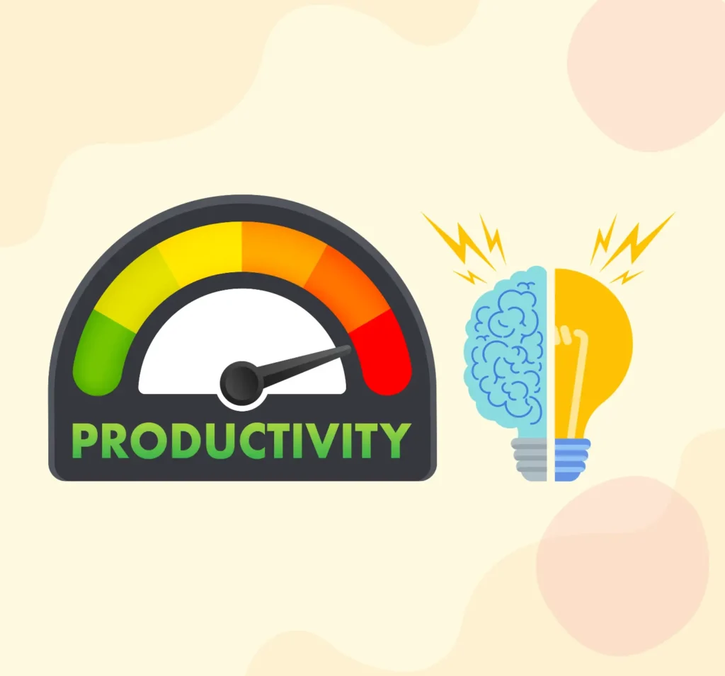 An image showing productivity and focus for effective learning