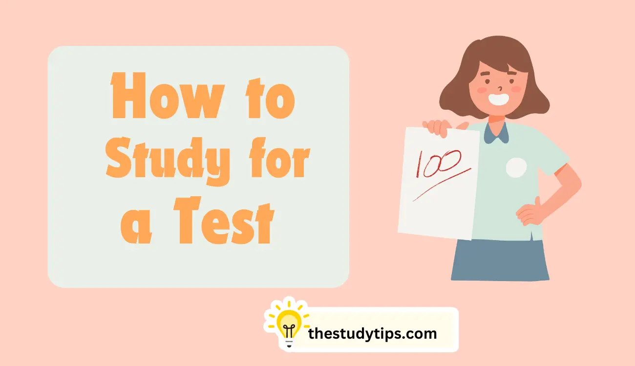 How to study for a test